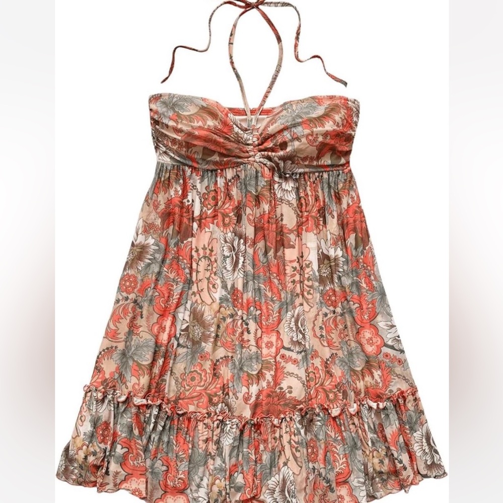 Floral Halter Dress